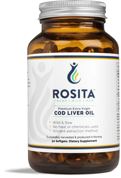 Rosita Extra Virgin Cod Liver Oil (EVCLO) Softgels